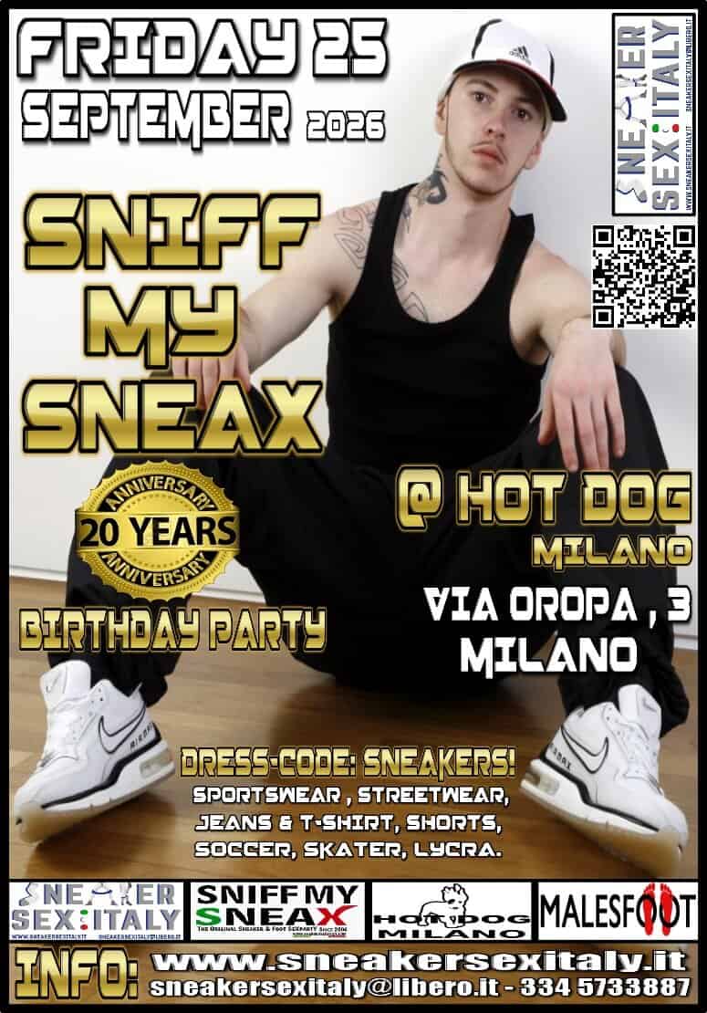 SNIFF MY SNEAX | SETTEMBRE 2026